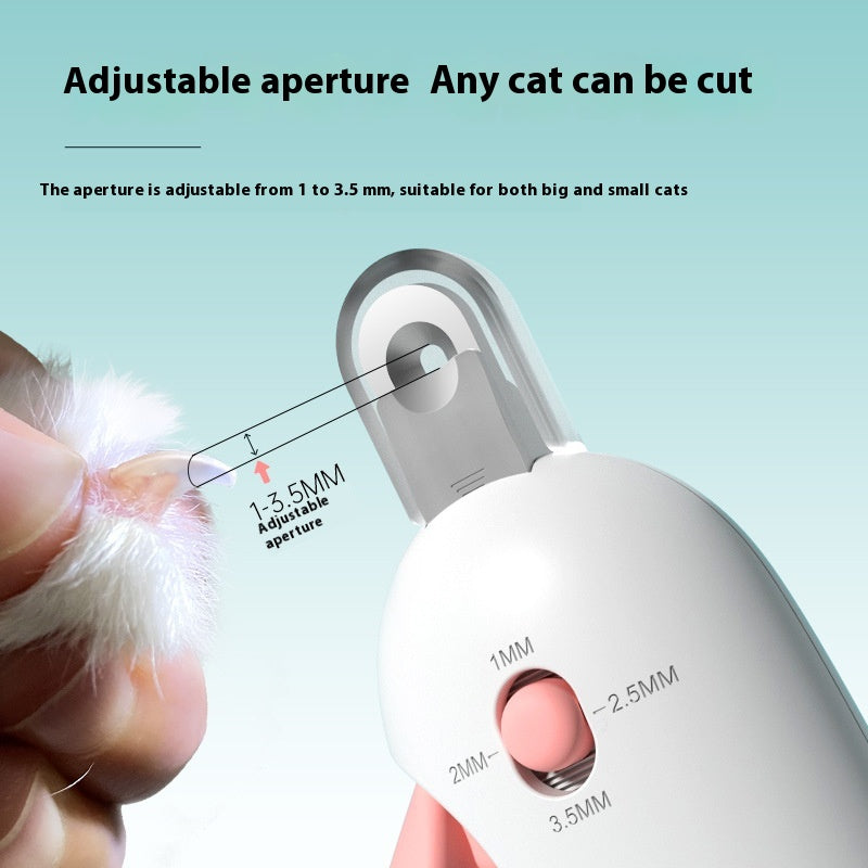 Cat Nail Scissors with Gravity Push – Professional Pet Claw Trimmer - Accrosstheglobe Store