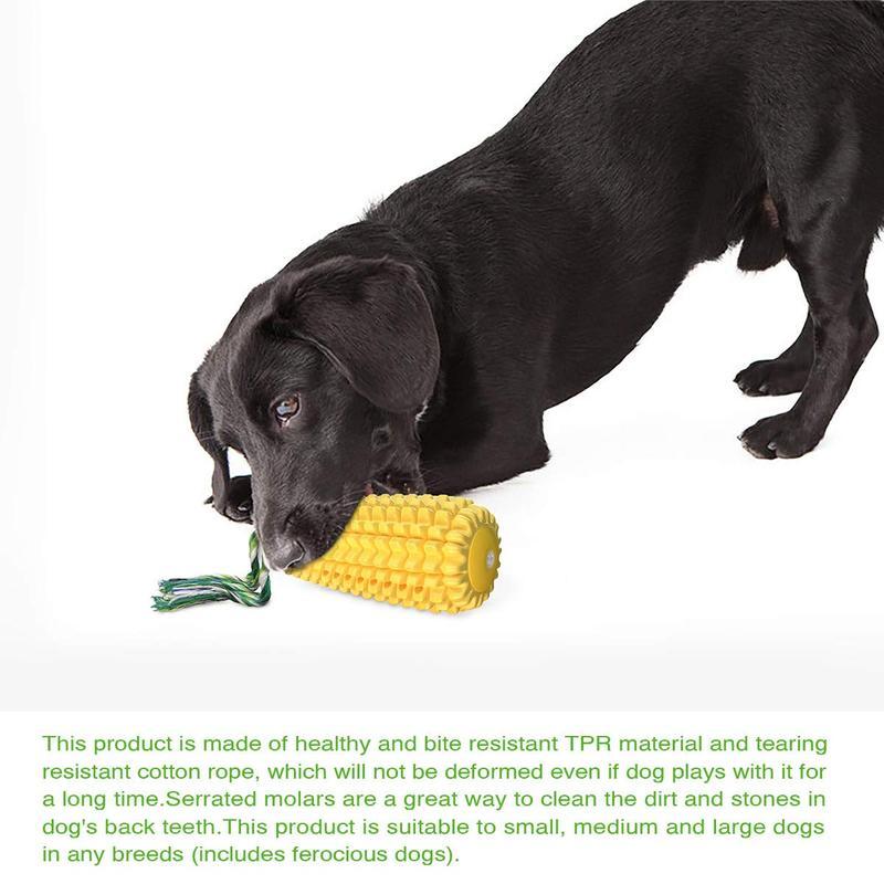 Corn Stick Dog Chew Toy – Durable Dental Chew for Aggressive Chewers - Accrosstheglobe Store