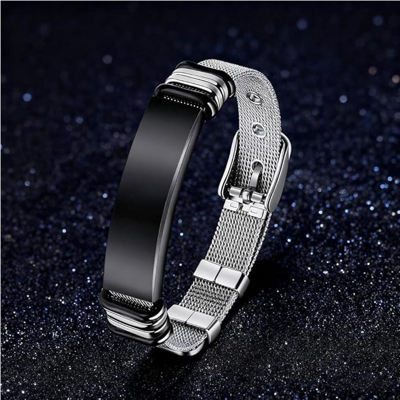Premium Titanium Steel Adjustable Bracelet – Durable Minimalist Bracelet for Men & Women - Accrosstheglobe Store
