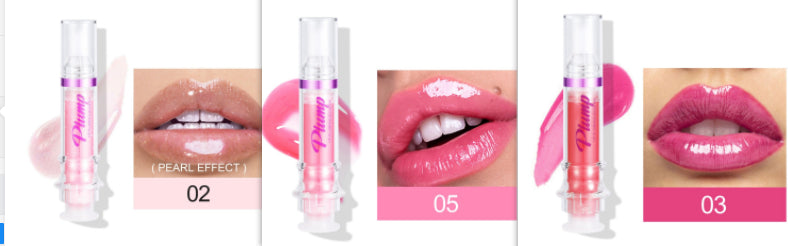 New Tube Lip Rich Lip Color Slightly Spicy Lip Honey Lip Glass Mirror Face Lip Mirror Liquid Lipstick - Accrosstheglobe Store