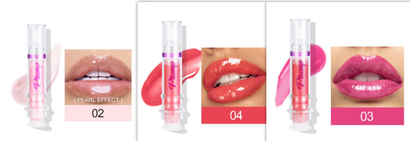 New Tube Lip Rich Lip Color Slightly Spicy Lip Honey Lip Glass Mirror Face Lip Mirror Liquid Lipstick - Accrosstheglobe Store