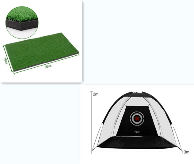 Golf Practice Net & Hitting Cage – Outdoor Garden Golf Training Tent - Accrosstheglobe Store