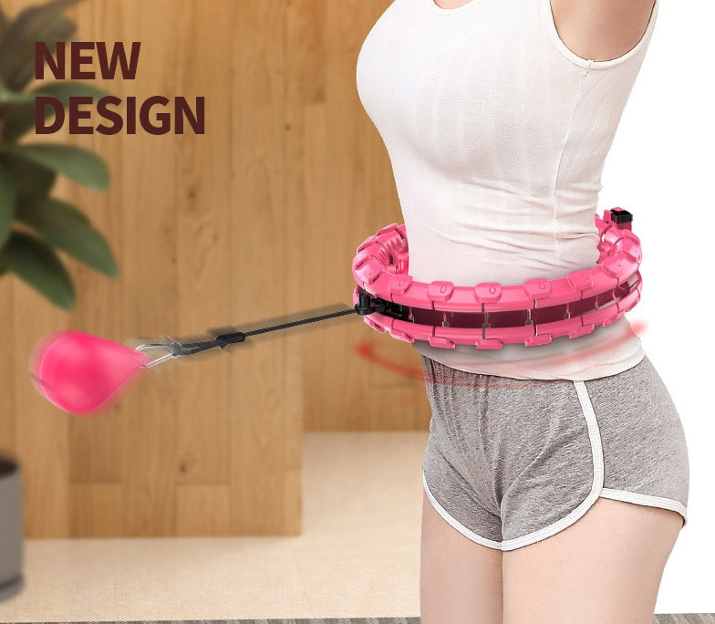Waist Slimming Hula Hoop – Weighted Exercise Ring for Waist & Core Training - Accrosstheglobe Store