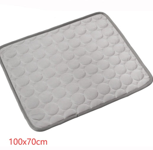 Ice Silk Cooling Mat for Dogs & Cats – Summer Pet Cooling Pad - Accrosstheglobe Store