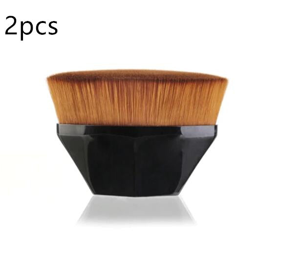 Foundation Brush BB Cream Makeup Brushes Loose Powder Brush Flat Kit - Accrosstheglobe Store