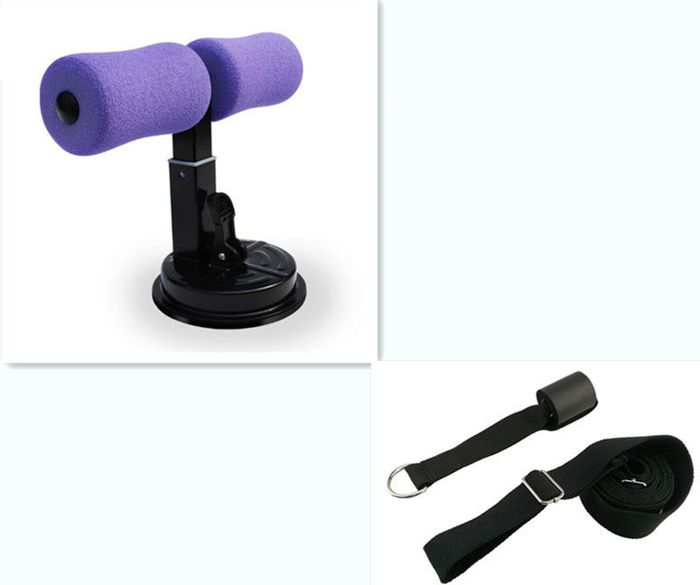 Sit Up Bar Trainer – Floor Ab Exercise Foot Anchor for Core Workouts
