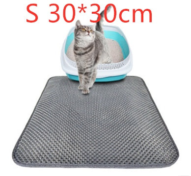 Honeycomb Waterproof Cat Litter Pad – Urine-Proof Training Mat - Accrosstheglobe Store