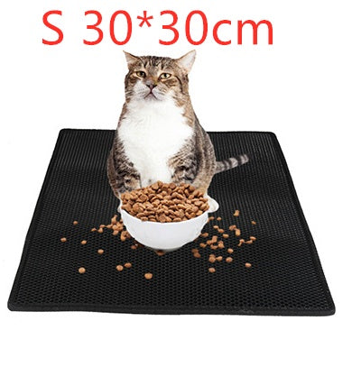 Honeycomb Waterproof Cat Litter Pad – Urine-Proof Training Mat - Accrosstheglobe Store