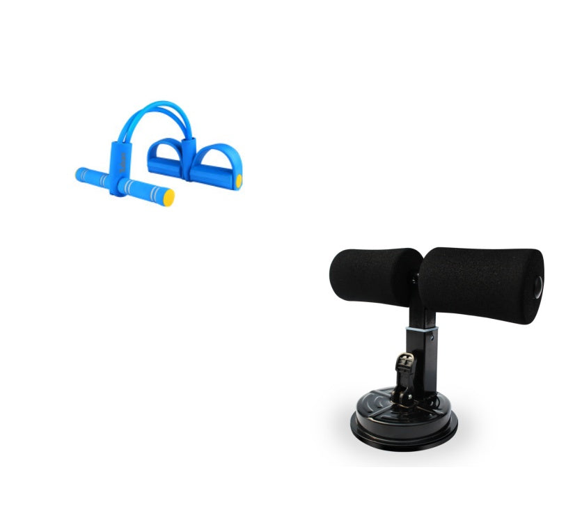 Sit Up Bar Trainer – Floor Ab Exercise Foot Anchor for Core Workouts
