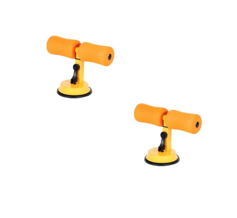 Sit Up Bar Trainer – Floor Ab Exercise Foot Anchor for Core Workouts