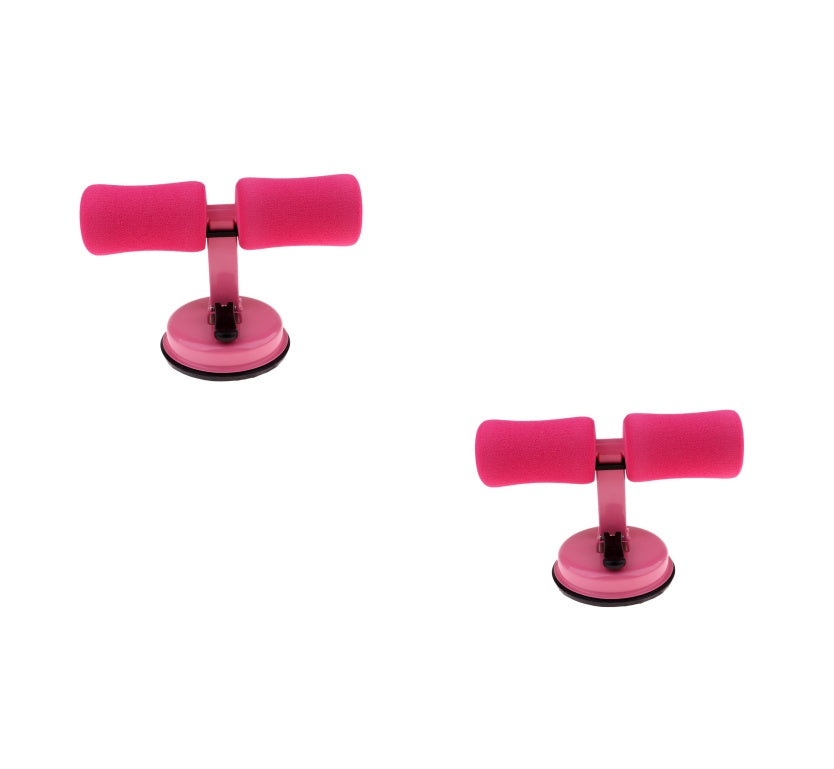 Sit Up Bar Trainer – Floor Ab Exercise Foot Anchor for Core Workouts