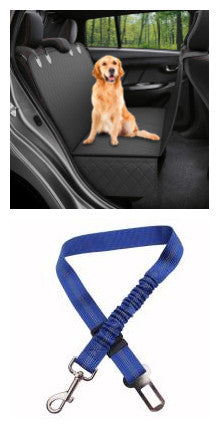 Dog Car Seat Cover Hammock with Mesh View Window – Pet Carrier - Accrosstheglobe Store
