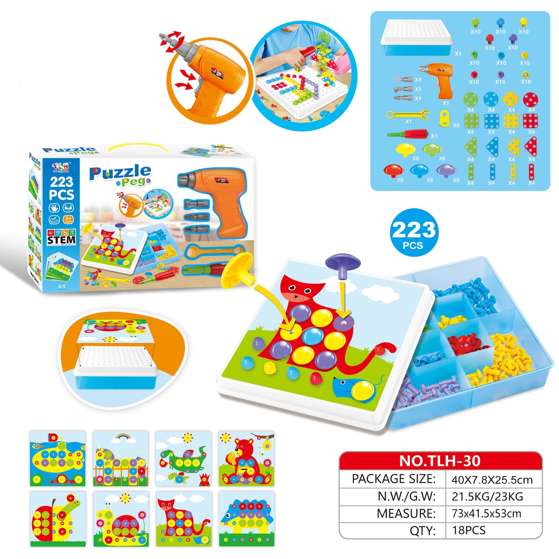 Creative Educational Building Block Kits – STEM Learning Toy Sets for Kids