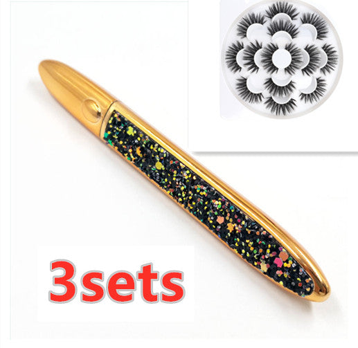 False Eyelashes Self-adhesive Eyeliner Multicolor - Accrosstheglobe Store