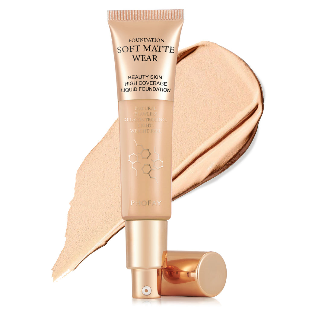 Flawless Matte Finish Oil-Control Liquid Foundation 30ml - Accrosstheglobe Store