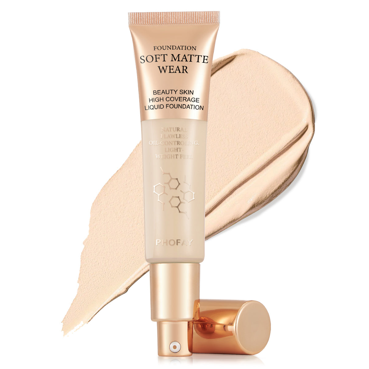 Flawless Matte Finish Oil-Control Liquid Foundation 30ml - Accrosstheglobe Store