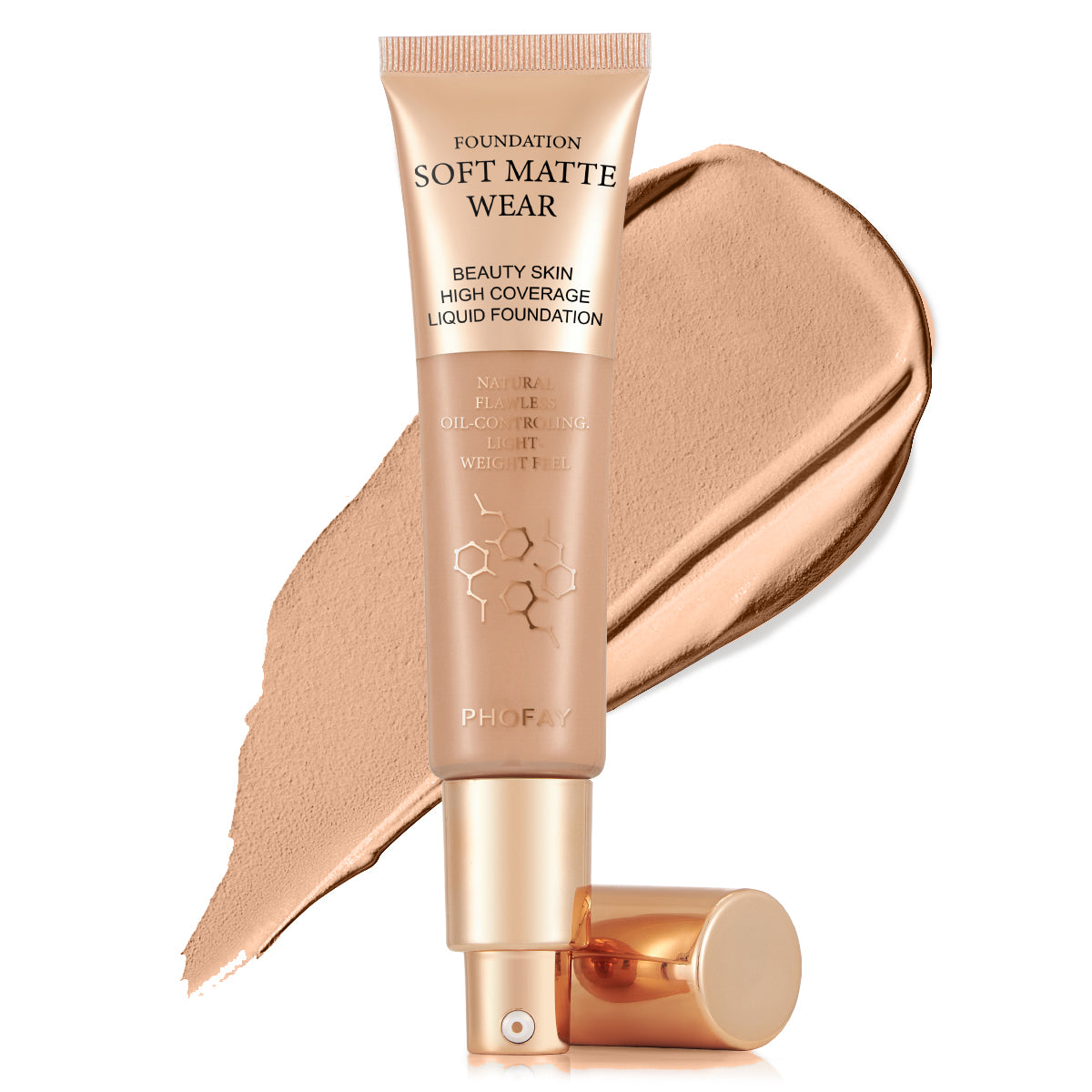 Flawless Matte Finish Oil-Control Liquid Foundation 30ml - Accrosstheglobe Store