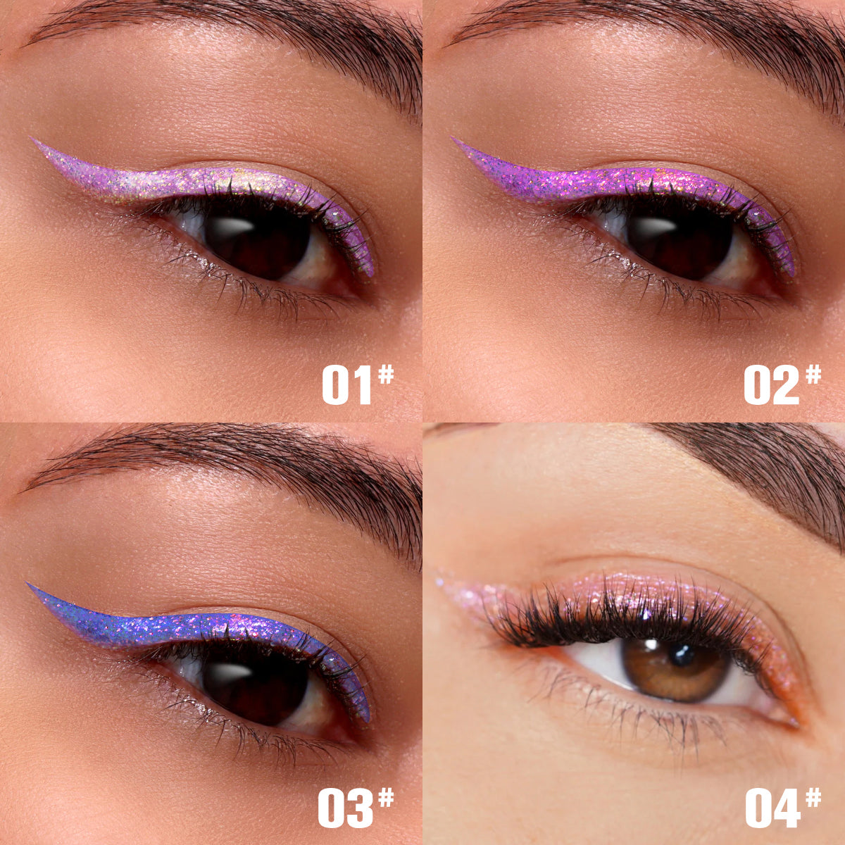 PHOFAY Liquid Glitter Eyeliner Set – Long-Lasting Sparkle Eye Makeup - Accrosstheglobe Store
