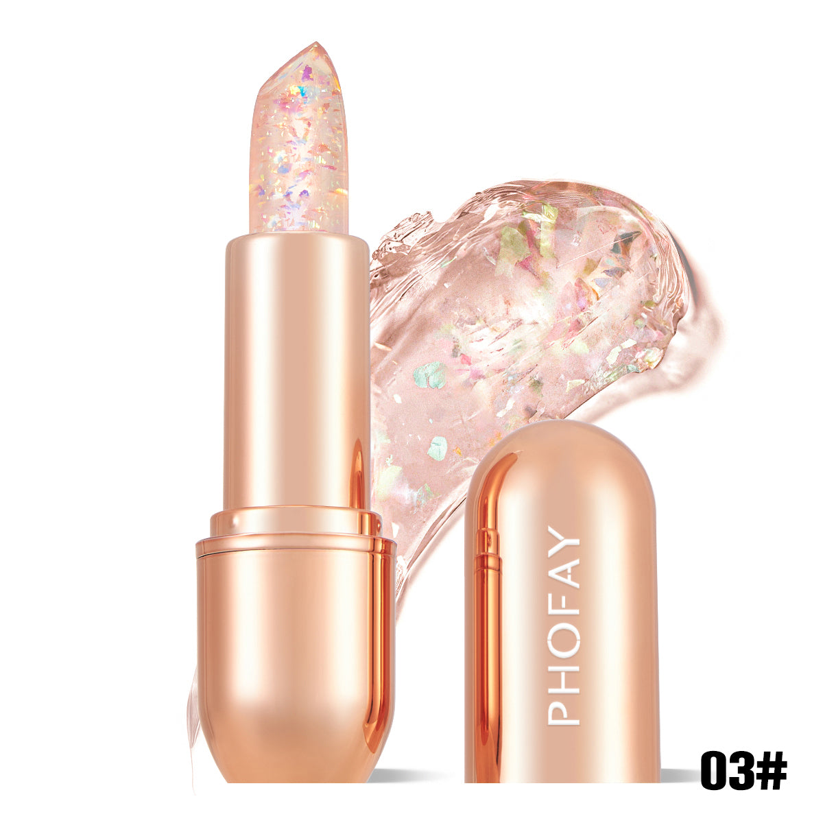 PHOFAY Moisturizing Jelly Warm Lipstick - Accrosstheglobe Store