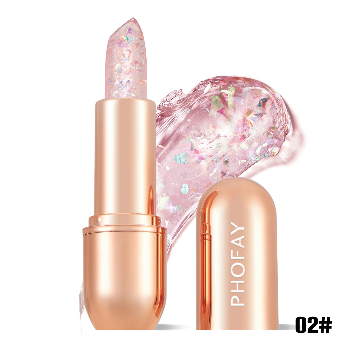 PHOFAY Moisturizing Jelly Warm Lipstick - Accrosstheglobe Store