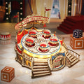 Robotime ROKR Tilt-A-Whirl Music Box – DIY Amusement Park 3D Wooden Puzzle EA04