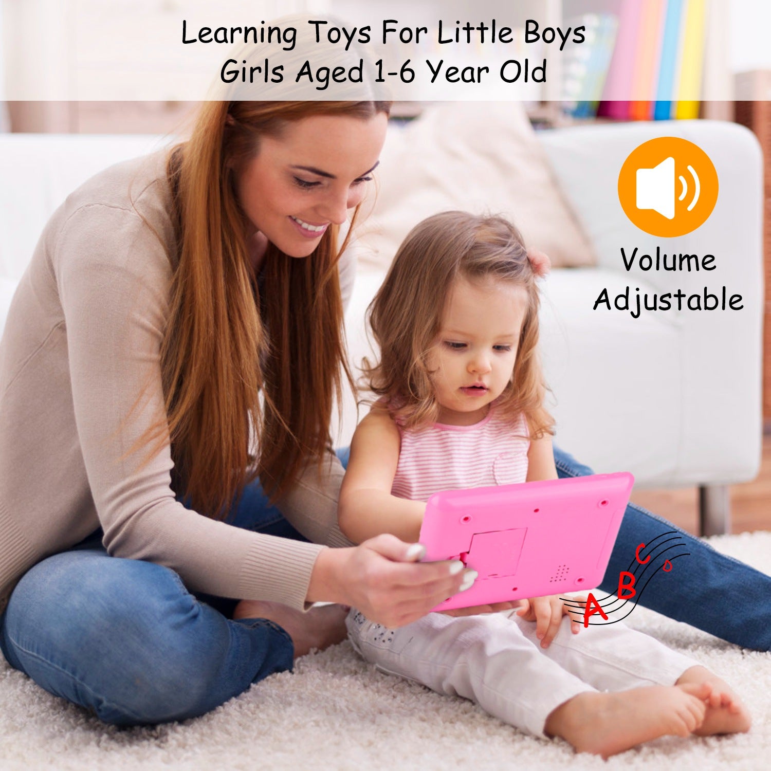 Baby Learning Tablet – Educational Touch Toddler Tablet for ABC, Numbers & Words - Accrosstheglobe Store