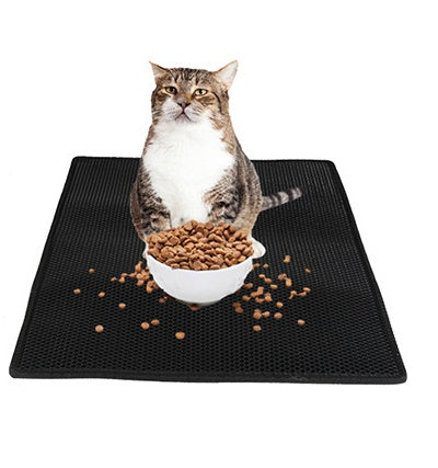 Honeycomb Waterproof Cat Litter Pad – Urine-Proof Training Mat - Accrosstheglobe Store
