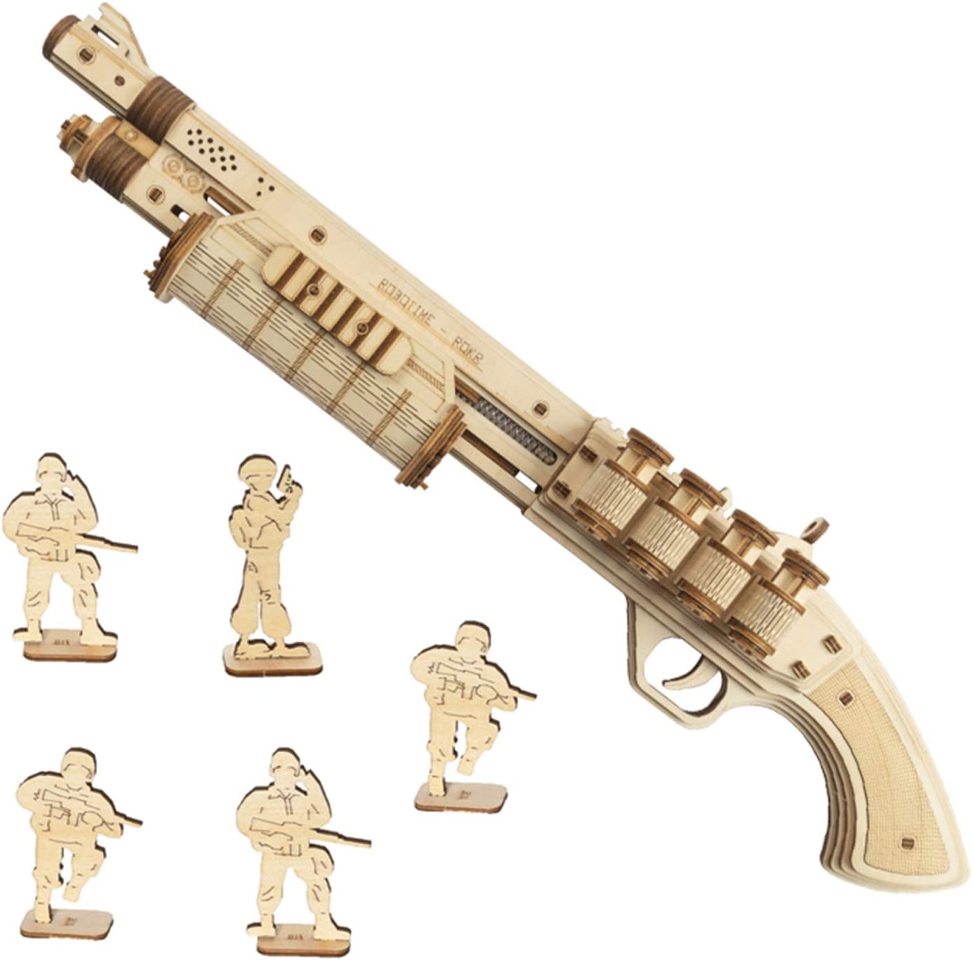 Robotime Gun Blocks Model Building Kit – Toy Gift for Children & Boys