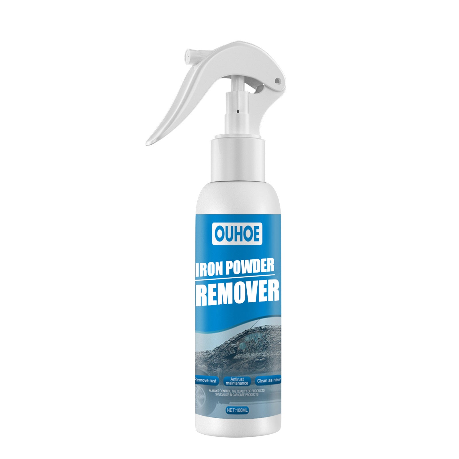 OUHOE Car Iron Powder & Rust Remover Spray – Auto Paint Decontamination Cleaner - Accrosstheglobe Store