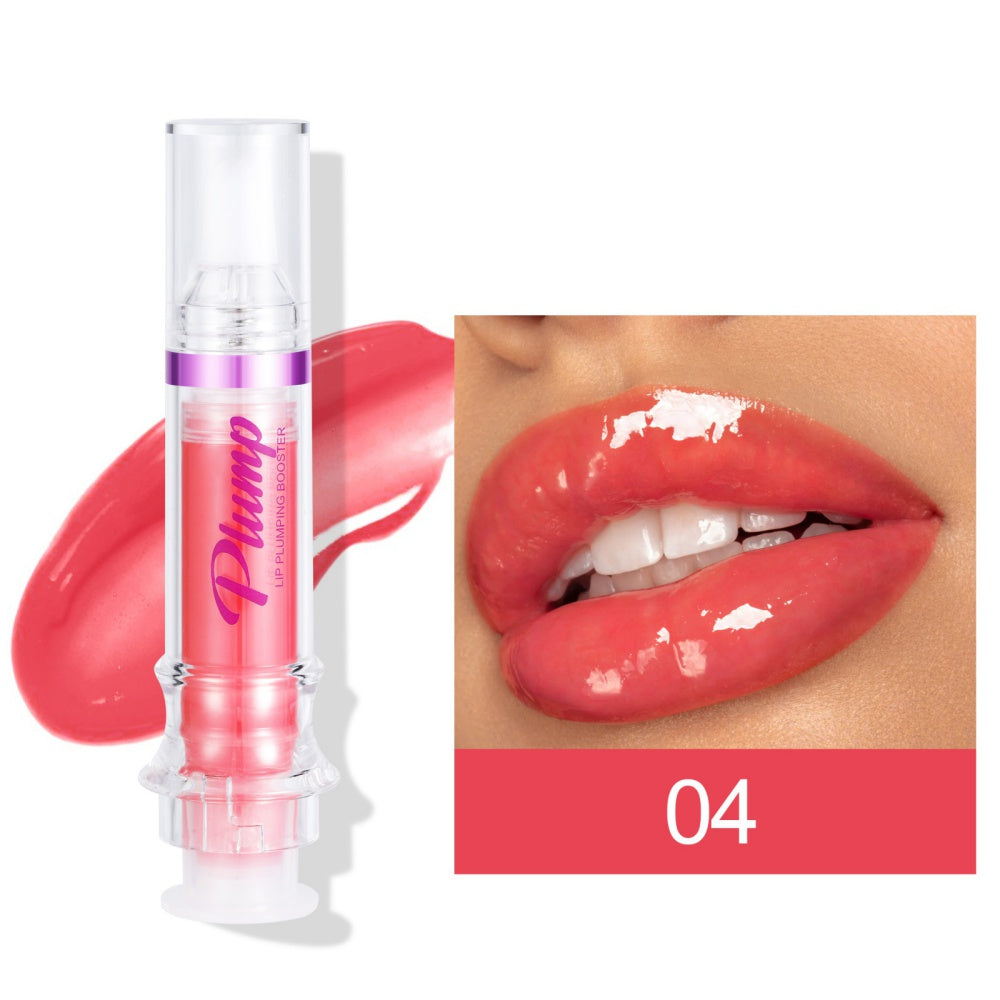 New Tube Lip Rich Lip Color Slightly Spicy Lip Honey Lip Glass Mirror Face Lip Mirror Liquid Lipstick - Accrosstheglobe Store