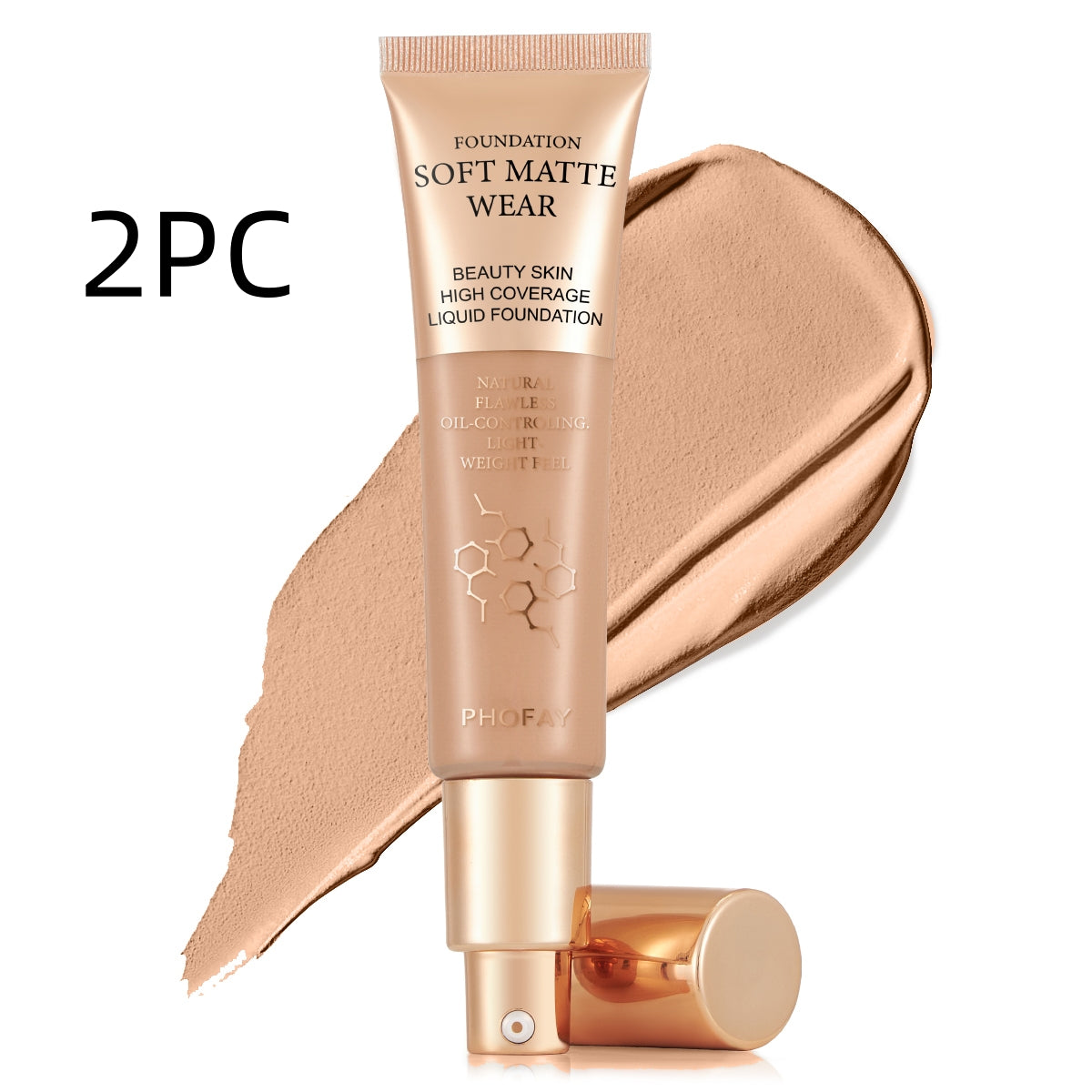 Flawless Matte Finish Oil-Control Liquid Foundation 30ml - Accrosstheglobe Store
