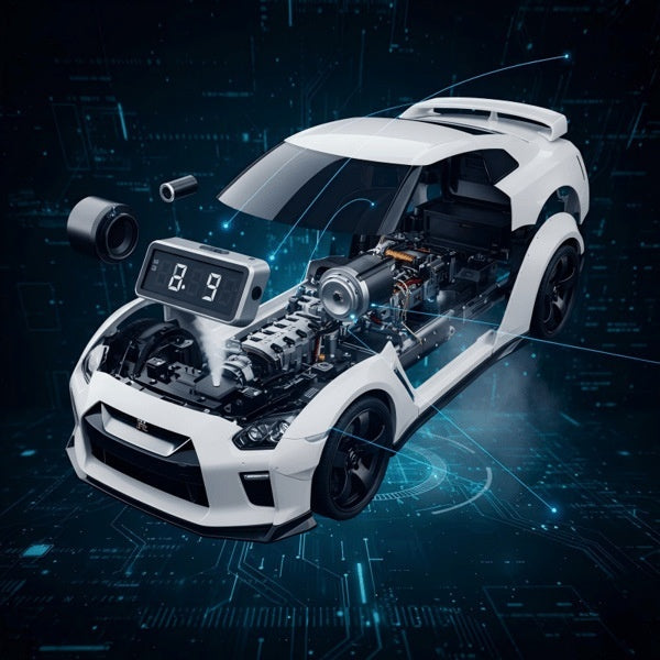 Supercar Alarm Clock – Lifelike Engine Sound & LED Lighting Effects - Accrosstheglobe Store