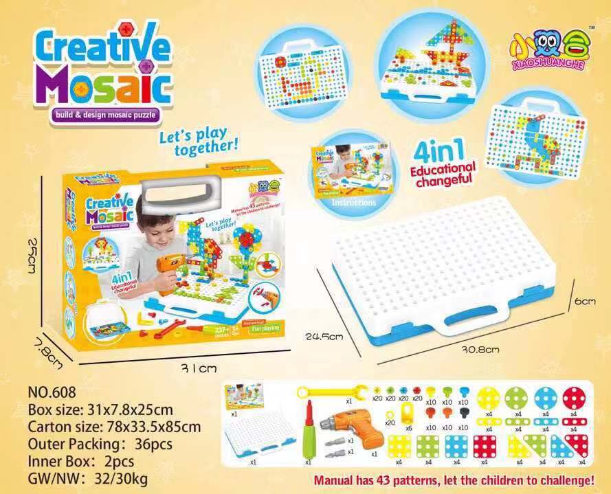 Creative Educational Building Block Kits – STEM Learning Toy Sets for Kids