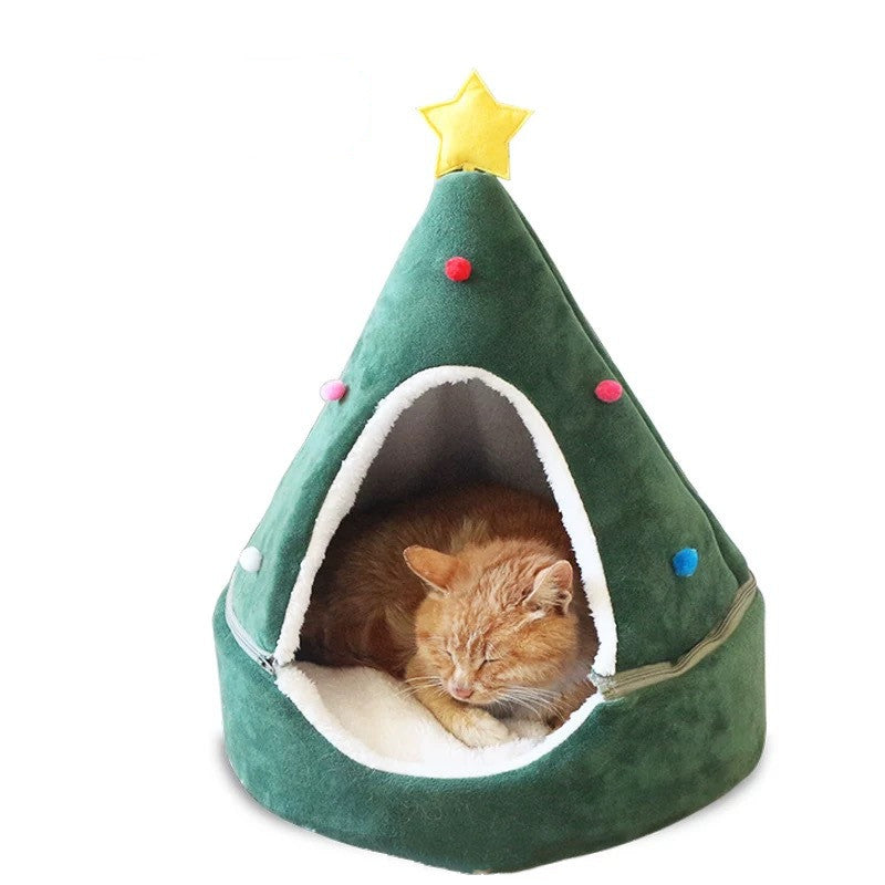 Christmas Tree Cat Litter – Festive Scented Clumping Cat Sand - Accrosstheglobe Store