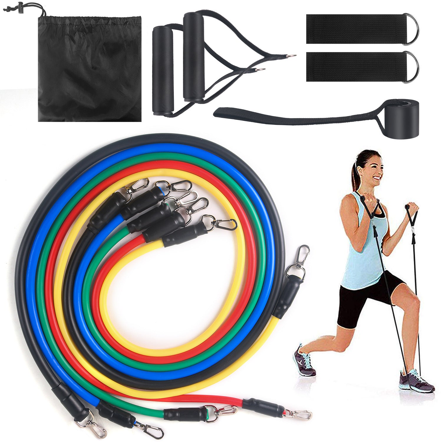Fitness Elastic Resistance Band – Rally Stretch Rope for Home Gym & Yoga
