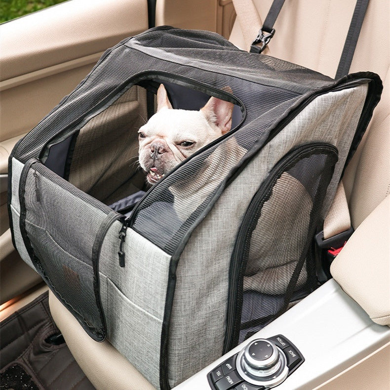 Portable Foldable Waterproof Pet Cage – Car-Ready Travel Crate for Dogs & Cats - Accrosstheglobe Store