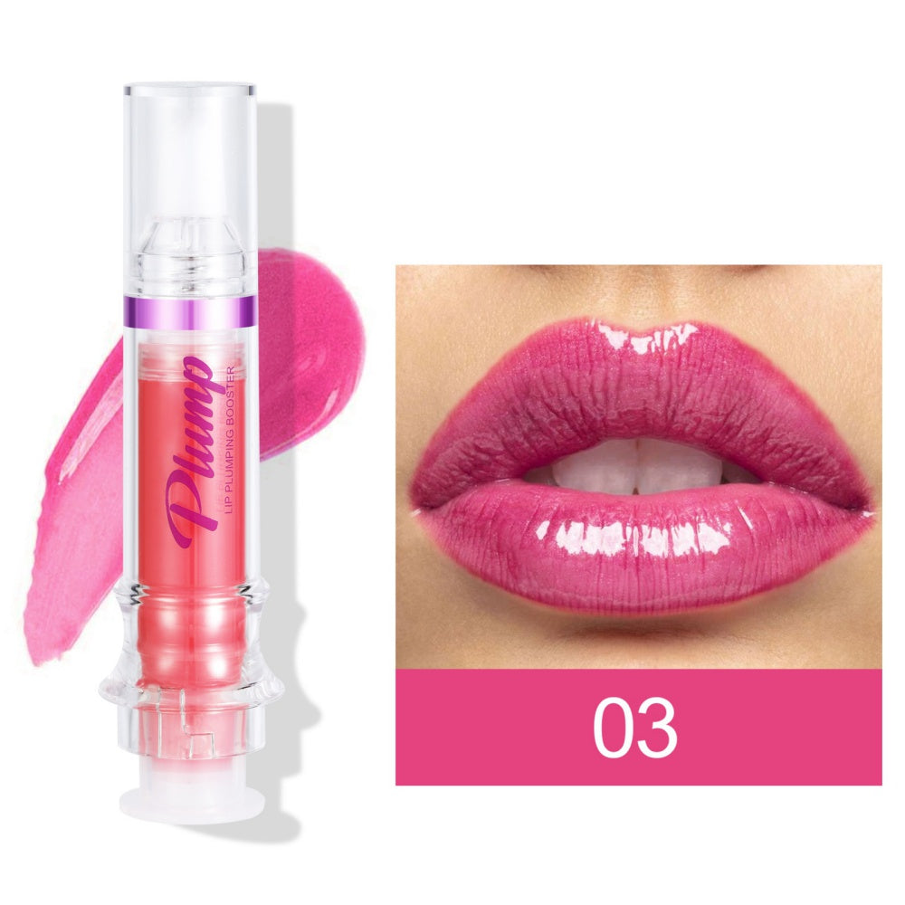 New Tube Lip Rich Lip Color Slightly Spicy Lip Honey Lip Glass Mirror Face Lip Mirror Liquid Lipstick - Accrosstheglobe Store
