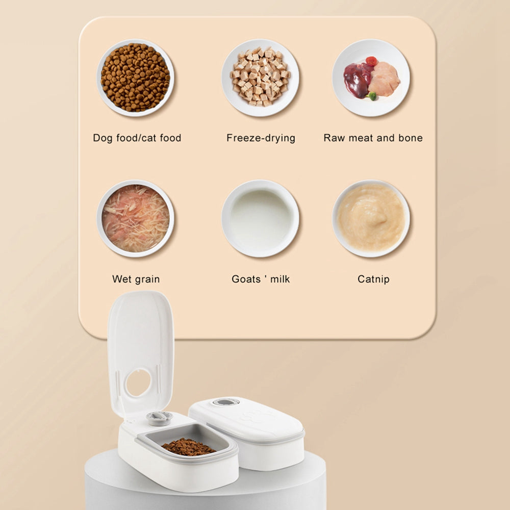 Automatic Smart Pet Feeder – Programmable Food Dispenser for Dogs & Cats - Accrosstheglobe Store