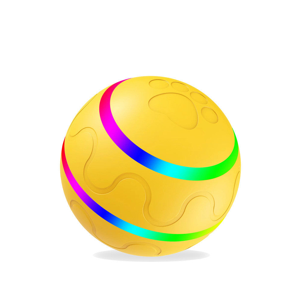 Interactive Intelligent Cat Wicked Ball Toy – Auto-Rolling Electric Pet Toy - Accrosstheglobe Store