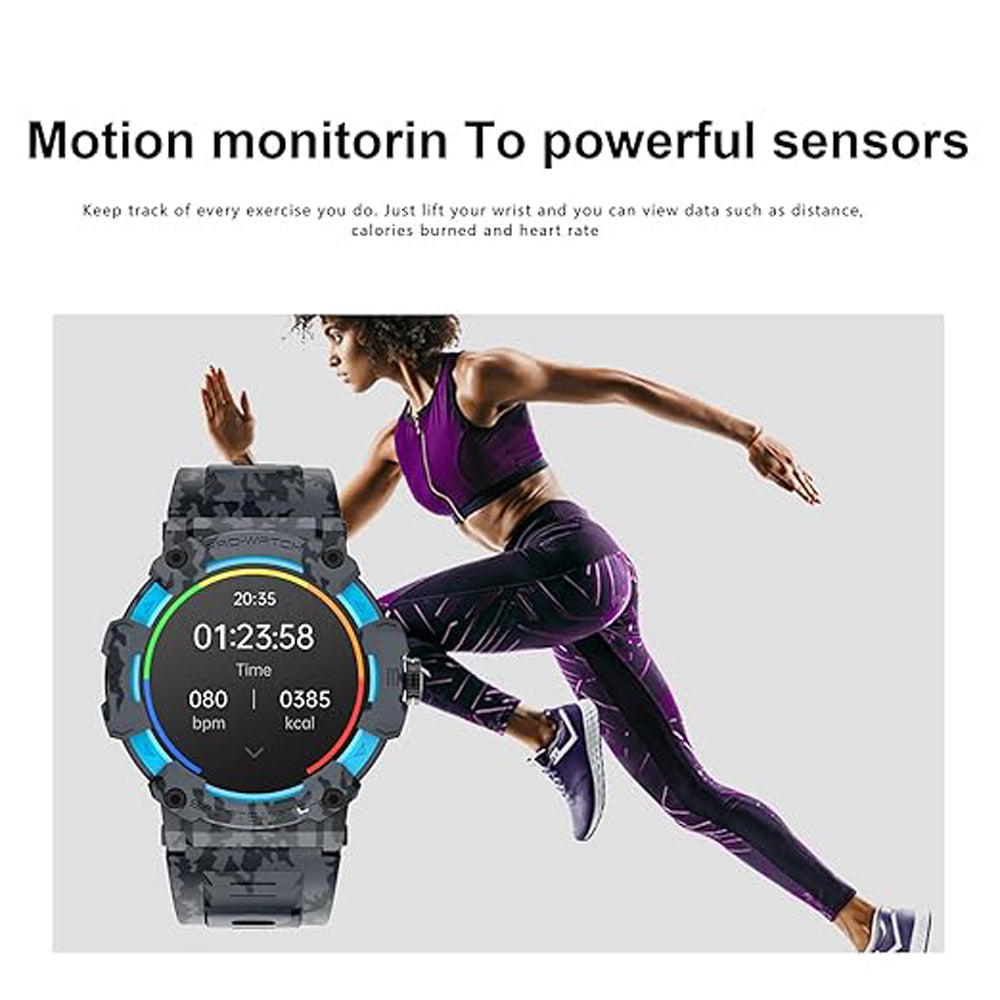 GPS Sports Smartwatch – 1.39" TFT Screen, Bluetooth 5.3, iOS & Android Compatible - Accrosstheglobe Store