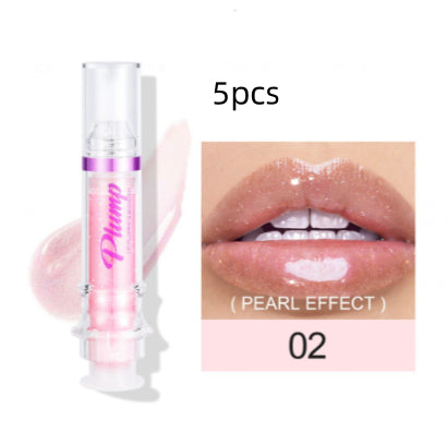 New Tube Lip Rich Lip Color Slightly Spicy Lip Honey Lip Glass Mirror Face Lip Mirror Liquid Lipstick - Accrosstheglobe Store
