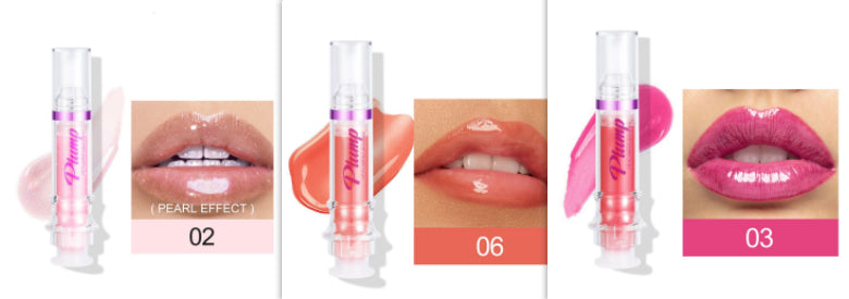 New Tube Lip Rich Lip Color Slightly Spicy Lip Honey Lip Glass Mirror Face Lip Mirror Liquid Lipstick - Accrosstheglobe Store