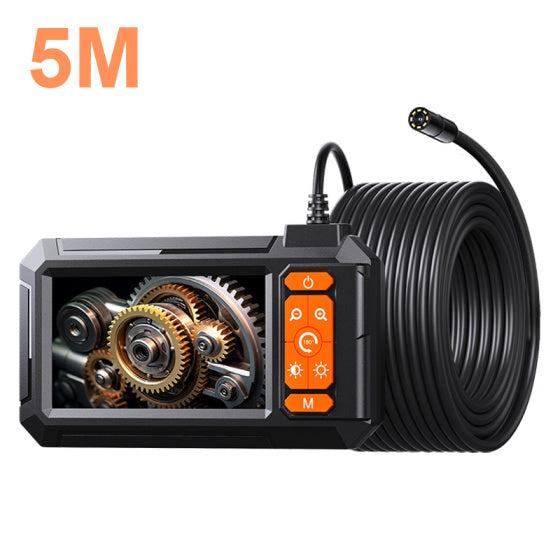 4.3" HD Digital Endoscope Inspection Camera – 8mm Waterproof Borescope - Accrosstheglobe Store