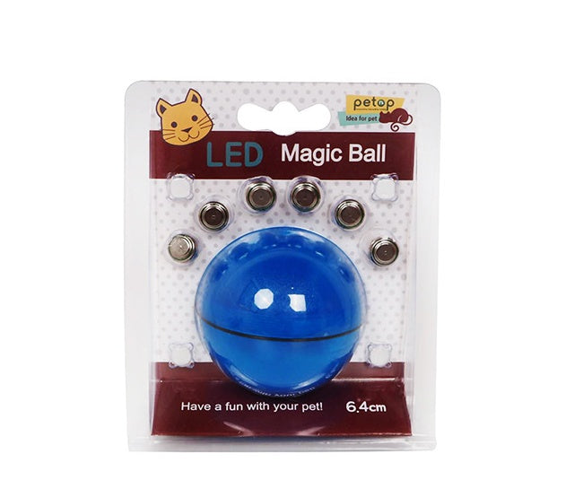 LED Laser Rolling Cat Toy Ball – Electronic Interactive Pet Toy - Accrosstheglobe Store