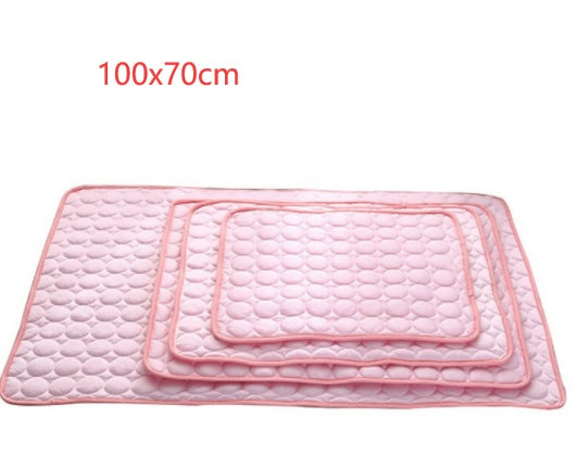 Ice Silk Cooling Mat for Dogs & Cats – Summer Pet Cooling Pad - Accrosstheglobe Store
