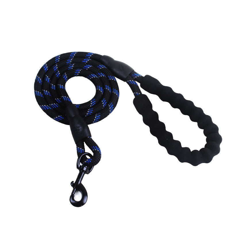 Reflective Nylon Dog Leash – Strong & Safe Pet Walking Rope - Accrosstheglobe Store