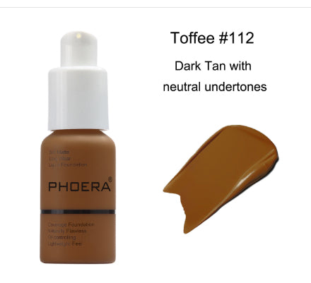 Oil Control Matte Concealer Foundation Cream – Natural Color Full Coverage - Accrosstheglobe Store