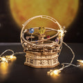 ROKR Rotating Starry Night Mechanical Music Box – 3D Wooden Puzzle AMK51