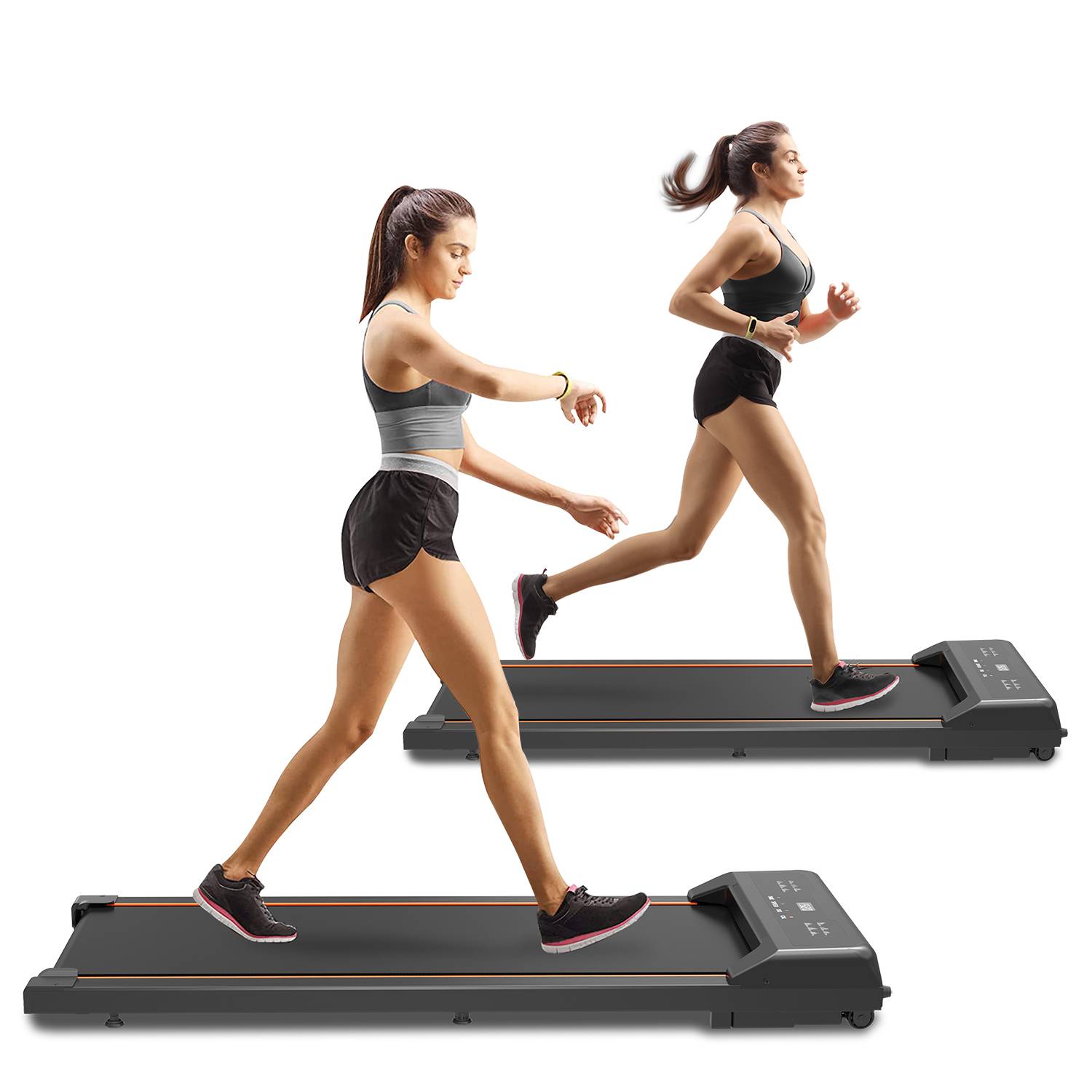Under-Desk Walking Pad Treadmill – Portable LED Display & Remote Control - Accrosstheglobe Store