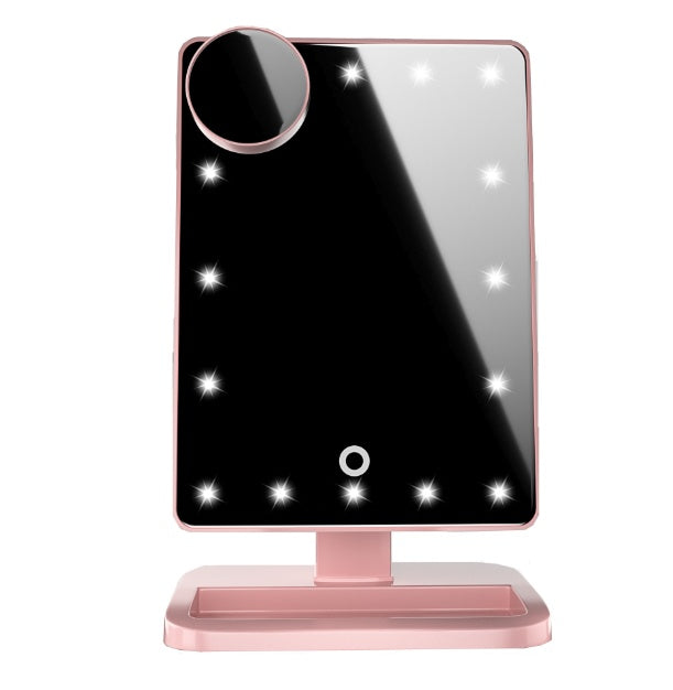 LED Touch Screen Makeup Mirror – Bluetooth Speaker & 10X Magnify - Accrosstheglobe Store